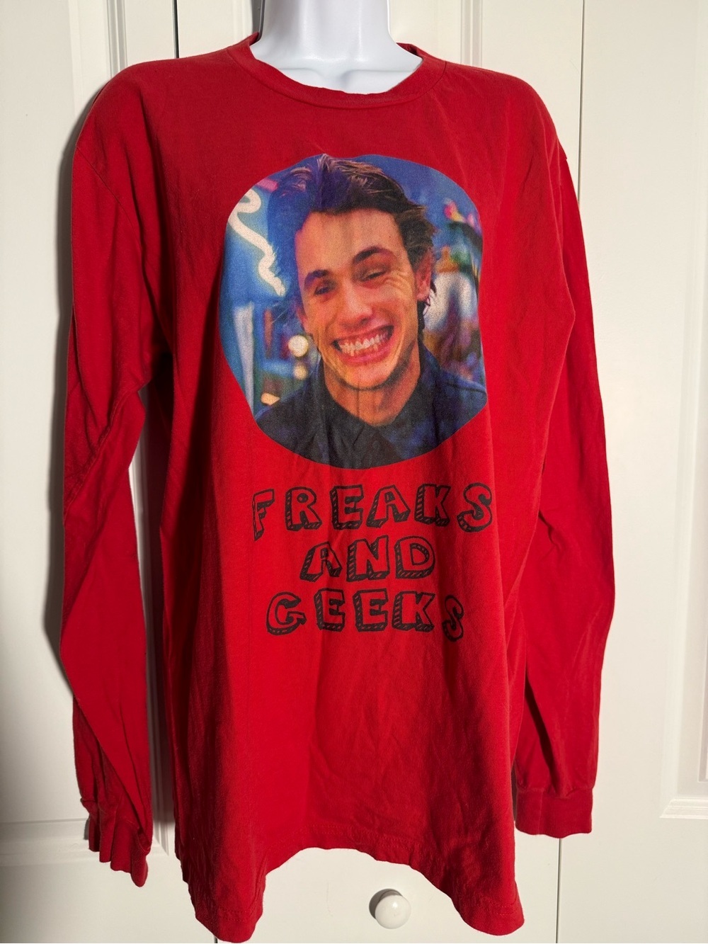 American Apparel Red Crewneck Tee Freaks and Greeks